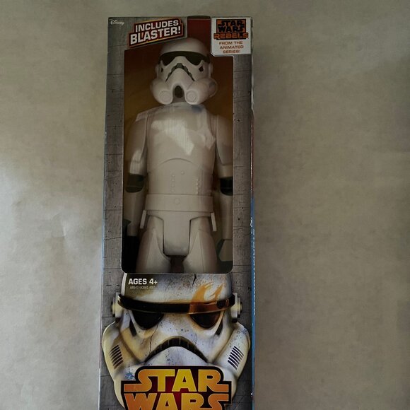 STAR WARS REBELS "Stormtrooper w/ Blaster" 12" Hasbro Hero Series Action Figure - Picture 1 of 5